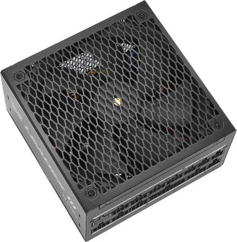 Super Flower Leadex III ATX 3.1 850W, Cybenetics Gold, 80+ Gold, 10 Years Warranty, ECO Semi-Fanless Mode, FDB Fan With Copper Shaft, Full Modular Power Supply, SF-850F14GE, Black